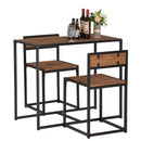 Oslo Breakfast Table and Chairs (Three Piece Set) - What A Decor