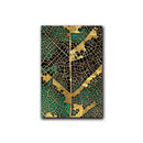 Nordic Decorative Leaf and Trunk Texture Abstract Wall Art Canvas Print - What A Decor