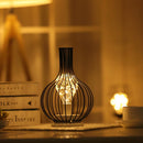 Creative Retro Iron Art Minimalist Table Lamp - What A Decor