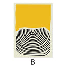 Modern Abstract Geometric Canvas - What A Decor