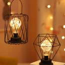 Creative Retro Iron Art Minimalist Table Lamp - What A Decor