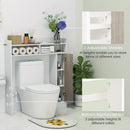 Ultimate Over-The-Toilet Storage Cabinet: Elegant Freestanding Bathroom Organizer