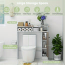 Ultimate Over-The-Toilet Storage Cabinet: Elegant Freestanding Bathroom Organizer
