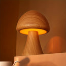 Whimsical LED Mushroom Night Light: Touch-Sensor USB Lamp with Dimmable 3-Color Glow