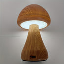 Whimsical LED Mushroom Night Light: Touch-Sensor USB Lamp with Dimmable 3-Color Glow