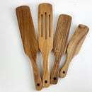 Acacia Wood Non-Stick Kitchen Utensil Set