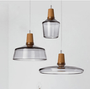 Vintage Style Wood&Glass Rustic Pendant Light - What A Decor