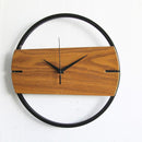 Nordic Style Iron & Wood Wall Clocks - What A Decor