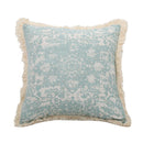 Printed Tufted Pillow Cover Lace Cotton Decoration