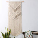 Macrame Woven Wall Hanging Boho Chic Bohemian Art Decor - What A Decor
