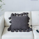Nordic Style Solid Color Fringe Side Pillow Case - What A Decor