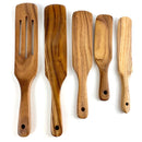 Acacia Wood Non-Stick Kitchen Utensil Set