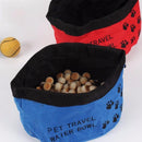 Portable and Waterproof Pet Folding Travel Bowl - What A Decor