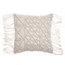 Nordic Handmade Home Decor Knitted Pillow Cover with Tassel Crocheted