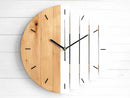 Creative Morden Wooden Wall Quartz Clock Home Decoration Gift - What A Decor