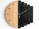 Creative Morden Wooden Wall Quartz Clock Home Decoration Gift - What A Decor