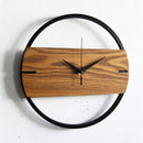 Nordic Style Iron & Wood Wall Clocks - What A Decor
