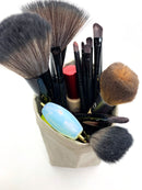 Kraft Paper Washable Bag- Flower Pot, Make Up Holder, Desk Bag