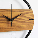 Nordic Style Iron & Wood Wall Clocks - What A Decor
