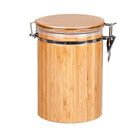 Bamboo Storage Spice Jar with Round Lid
