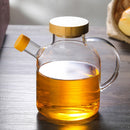 Borosilicate Glass Teapot with Bamboo Cover 650ml