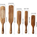 Acacia Wood Non-Stick Kitchen Utensil Set