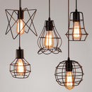 Wrought Iron Pendant Lights Industrial Style - What A Decor