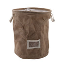 Japanese Folding Jute Sorting Bins Laundry Baskets