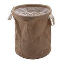 Japanese Folding Jute Sorting Bins Laundry Baskets