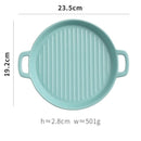 Round Ceramic Baking Dish with Handles