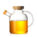 Borosilicate Glass Teapot with Bamboo Cover 650ml