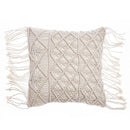 Nordic Handmade Home Decor Knitted Pillow Cover with Tassel Crocheted