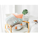 Vintage Cable Knit Cushion with Tassels - What A Decor