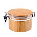 Bamboo Storage Spice Jar with Round Lid