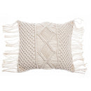 Nordic Handmade Home Decor Knitted Pillow Cover with Tassel Crocheted