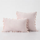 Velvet Tassels CushionCover Pillow Cover