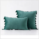 Velvet Tassels CushionCover Pillow Cover