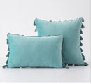 Velvet Tassels CushionCover Pillow Cover