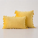 Velvet Tassels CushionCover Pillow Cover