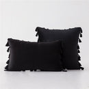 Velvet Tassels CushionCover Pillow Cover