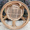 Natural Hand-Woven Rattan Plant Stand
