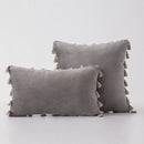 Velvet Tassels CushionCover Pillow Cover