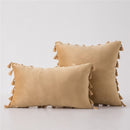 Velvet Tassels CushionCover Pillow Cover