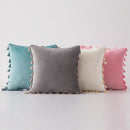 Velvet Tassels CushionCover Pillow Cover