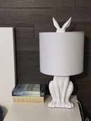 Modern Masked Rabbit Resin Table Lamps Retro