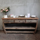 Centerpiece Recycled Wood Table - What A Decor