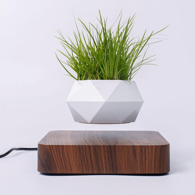 magnetic bonsai tree Levitating Air Bonsai Pot Magnetic Levitation Suspension Flower Pot