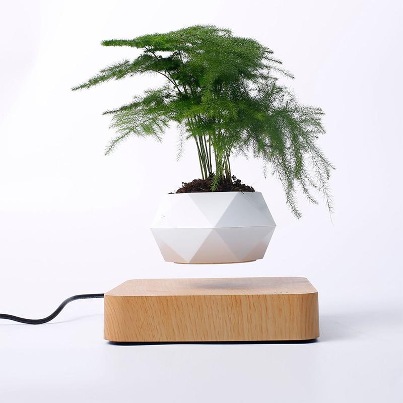 levitating bonsai tree Levitating Air Bonsai Pot Magnetic Levitation Suspension Flower Pot