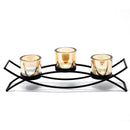 Iron Centerpiece Candle Holder- 3 - What A Decor
