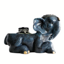 3D Elephant Resin Handpainted Sculpture Key Storage - What A Decor
